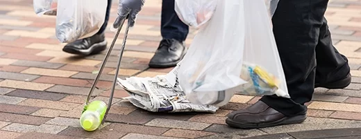 litter picking